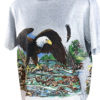 T-shirt marque HABITAT, motif aigle, front