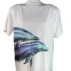 T-shirt marque HABITAT, motif deux dauphins, front